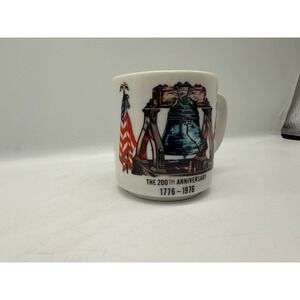 Vintage The 200th Anniversary 1776-1976 Coffee Mug- Stylecraft- Japan